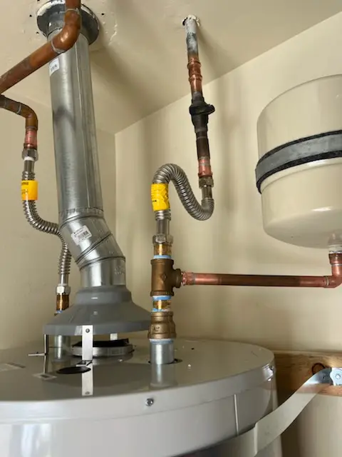 Water heater installation and plumbing repair in East Beech